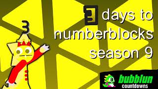 3 Days left to Numberblocks Season 9!