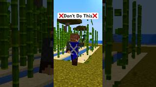 Level Up Your Bamboo Farm Game in Minecraft 1.20 #shorts