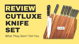 The Ultimate Cutluxe Knife Set Review and Demonstration | Kitchen Knife Set | Slice & Dice in Style