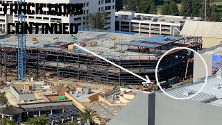 Track Work CONTINUED For Mario Kart @ Universal Studios Hollywood Nintendo World! // USH Update