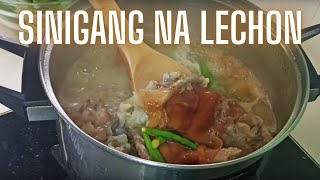 SINIGANG NA LECHON NA PAMPATIBAY NG RELASYON