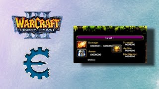 Cheat Status Hero with Cheat Table in Warcraft 3 Frozen Throne