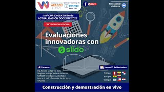 Taller de evaluaciones innovadoras con SLIDO