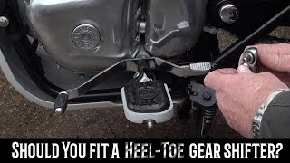 Royal Enfield Classic 350 REborn, Fitting a Heel/toe gear shifter conversion!