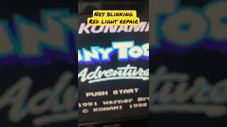 NES blinking red light repair. Full how to video uploading… #8pins #nes #nintendo #consolerepair