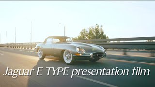 Jaguar E TYPE 1967 presentation film.completely restored car!