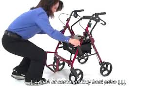 Drive Medical   Duet Transport Chair Rollator