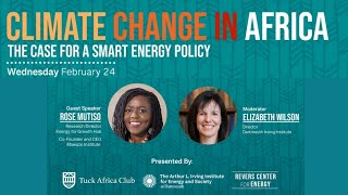 Climate Change in Africa: The Case for a Smart Energy Policy with Rose Mutiso