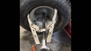 DIY Lawn Tractor Tire Removal