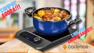 COMPRE AGORA!!! Cadence Cooktop por Indução, Perfect Cuisine, Preto