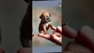 🔥Imagine a World Where Dogs Are Finger Sized! 🐶🔥dog ai, ai stories,ai dog story, dog cute,cute dog,