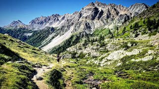 Thru Hiking The Via Alpina Red Trail Stage R125 Modane To Granges De La Vallée Etroite France Alps