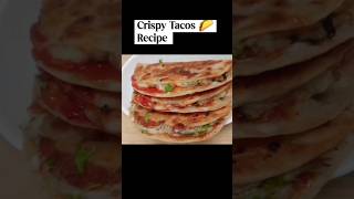 #tacos #recipe #crispy #wheatflour #youtubeshorts #youtube #quickrecipe #homemade #snacks  #2024