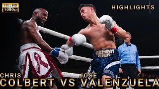 Jose Valenzuela VS Chris Colbert |Highlights| #boxingnews