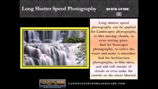 Long Shutter Speed Photography