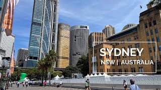 SYDNEY Australia 2022 | Circular Quay - Campbells Cove - NSW Walking Tour Video 4K Ep 13.