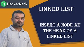 HackerRank | Data Strucutre | Insert a node at the head of a link