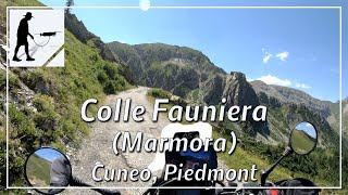 Colle Fauniera (Marmora), Road SP113, Cuneo, Piedmont, Italy - by motorcycle