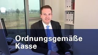 Voraussetzung für eine Ordnungsgemäße Kasse | deimel FACHINFO