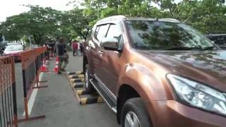 Isuzu mu-X test drive at ModCom Anniversary Event