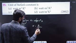 Unit of Stefan's constant is --.....................