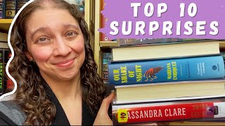 TOP 10 Surprises and Runners-Ups of 2023 || Favorite Books of 2023