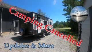 Cancelled Camping, Washing The Trailer & More