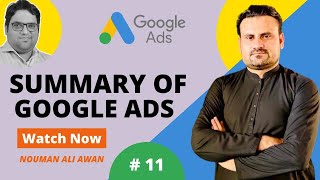 Summary of Google Ads | Google Ads Part 10 by Faizan Parwiz | ESTP