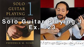 Solo Guitar Playing 1 - Ex. 123