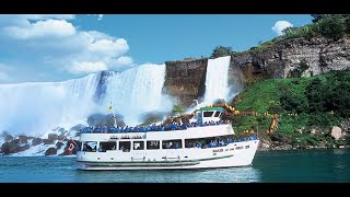 Niagara Falls from Maid of the mist boat