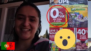 Compras com 0% de IVA...IMPERDÍVEL😱 Loucura, Loucura, Loucura!!!! / Preços em Portugal 2022