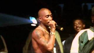 2Pac - I Ain't Mad at Cha (LIVE) *Rare