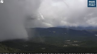 May Snow Showers in the Sierra Nevada 5/20/2021 - 5/21/2021