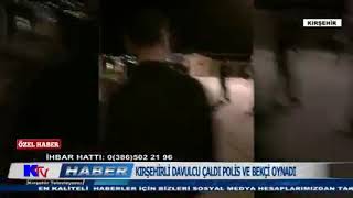 Kırşehir de ramazan  davulcuları çaldı polis bekçi oynadı