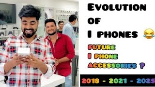 Dushyant kukreja comedy🤑  Apple I Phone Evolution~Anything can happen in Future🤣Dushyant Kukreja 2.0