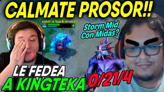 🤬NO AWANTA WEBADAS! SMASH LE FEDEA A KINGTEKA POR INTENTAR SACAR MIDAS! "AHORA QUIERES JUGAR?