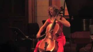 Shannon Hayden performs Ezra Laderman's Fantasy for solo cello - part 2