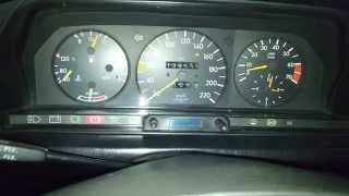 Mercedes 190e 2.3 1988 W201 - Partida Frio - Cold Start