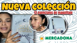 Probando nueva colección de @mercadona  12 esenciales de maquillaje / reseña de productos nuevos