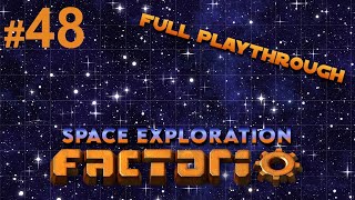 Part 48, where we expand rails ! [Factorio Space Exploration Playthrough]