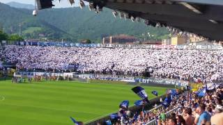 Atalanta-Chievo ultras coreografia