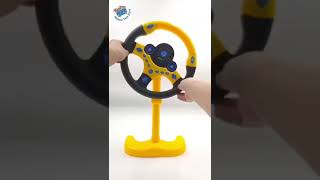 Infant Shining Eletric Simulation Steering Wheel Toy with Light Sound