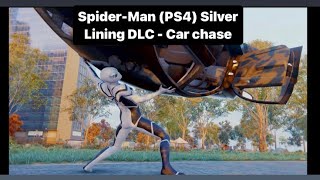 Spider-Man PS4 Gameplay Silver Lining DLC Car Chase