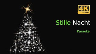 4K Karaoke -Stille  Nacht,  heilige Nacht -Weihnachtslied zum Mitsingen mit text