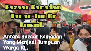 Bazar Ramadan TTDI 2022.Ramainya orang...