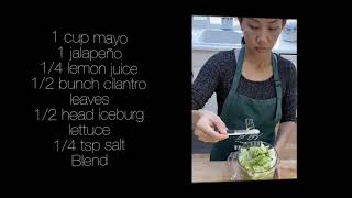 Cooking gluten free at home - How to make aji sauce