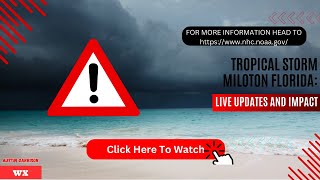 Tropical Storm Milton Hits Florida: Live Updates and Impact