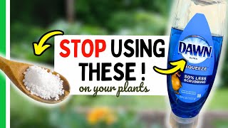 Don't Use These Items In Your Garden!