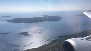 Landing in SPLIT | Croatia Airlines | Airbus A320