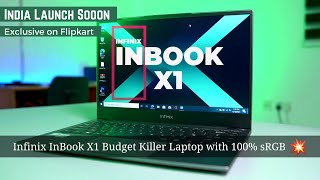 Infinix InBook X1 Laptop | India Launch | 16GB RAM | 512GB SSD | Price ?